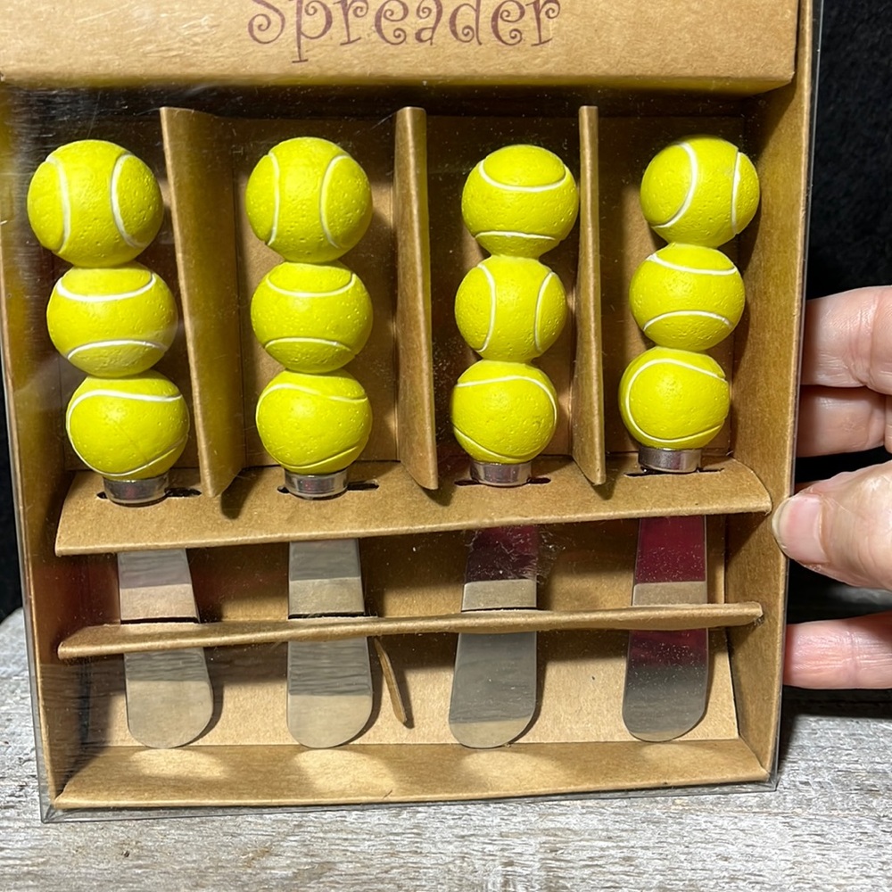Tennis ball Spreaders With Stainless Steel Blades Set of 4